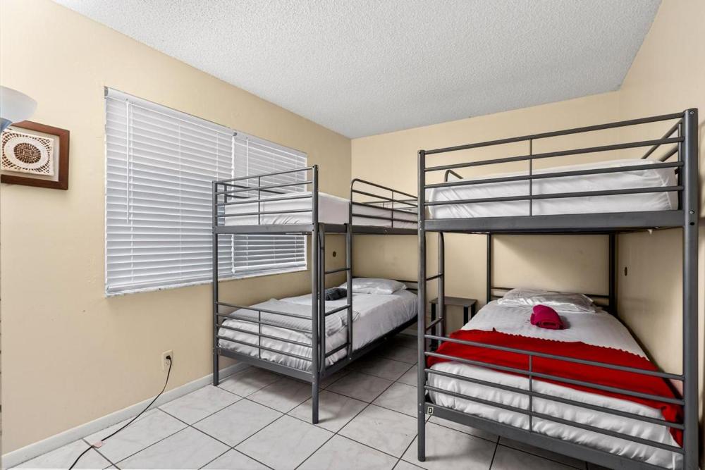 Single Bed in Dormitory Room interior